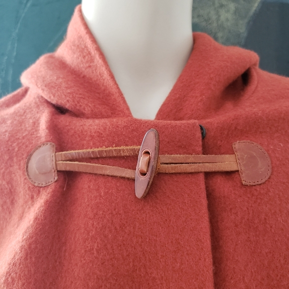 Studio Jax | Wool-blend Hooded Duffle Jacket - Picture 3 of 13